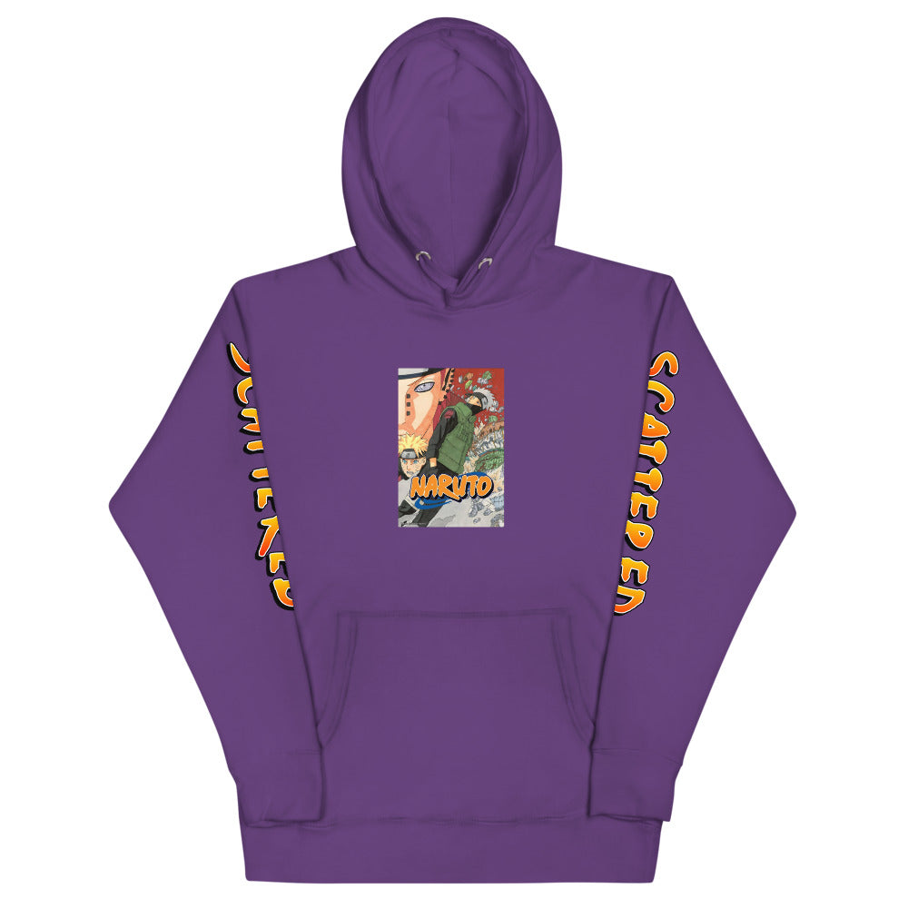 Naruto Pain Kakashi Manga Cover Vol. 46 Premium Printed Hoodie