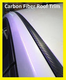 2006-2011 Mercury Milan Black Carbon Fiber Roof Top Trim Molding Kit - Automotive Authority