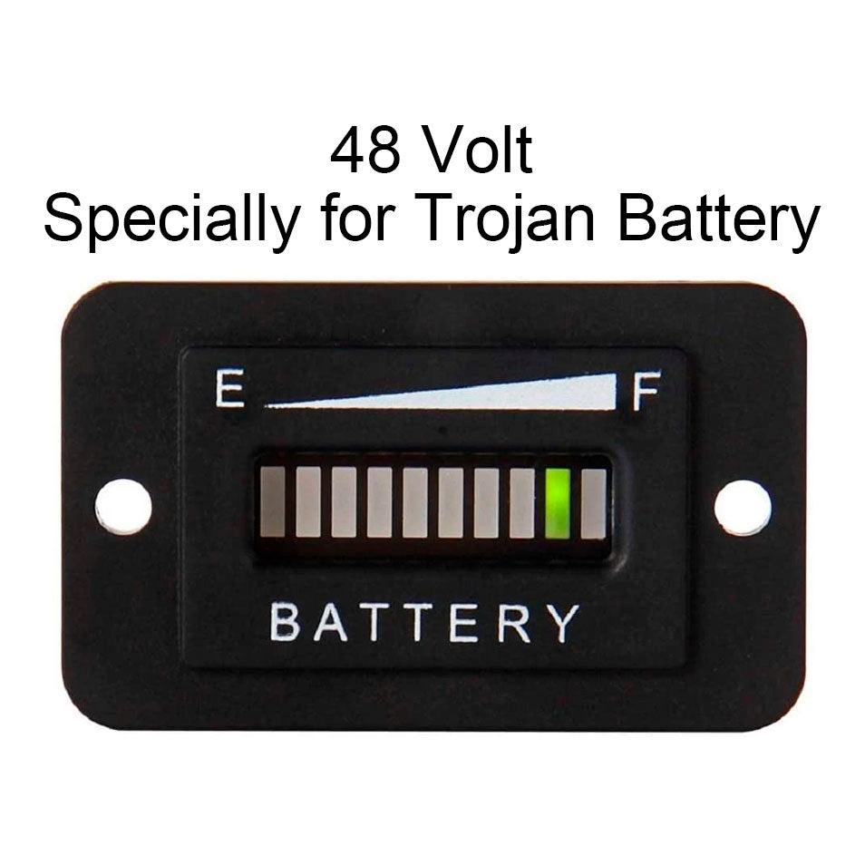 club car battery condition indicator