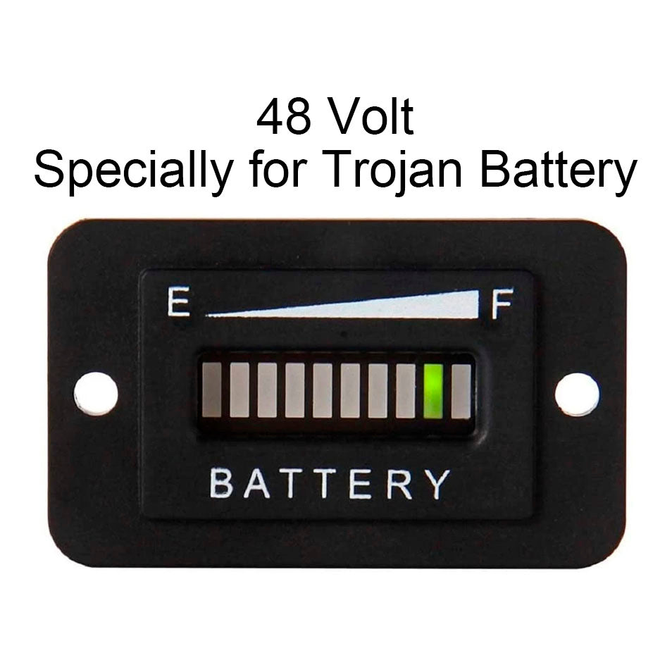 car battery indicator black