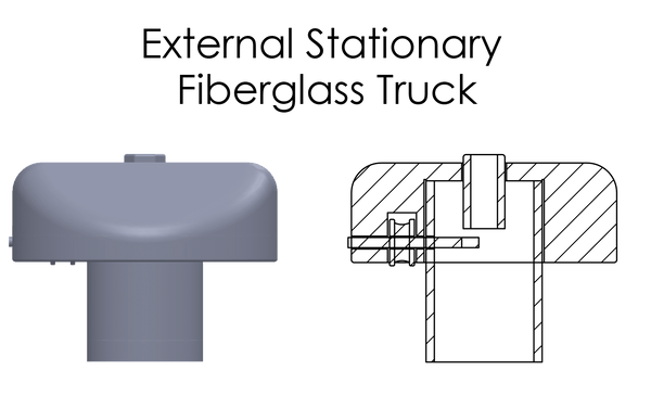 fiberglass truck for fiberglass flagpole