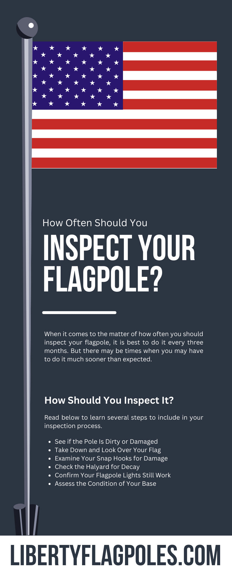 How Often Should You Inspect Your Flagpole?