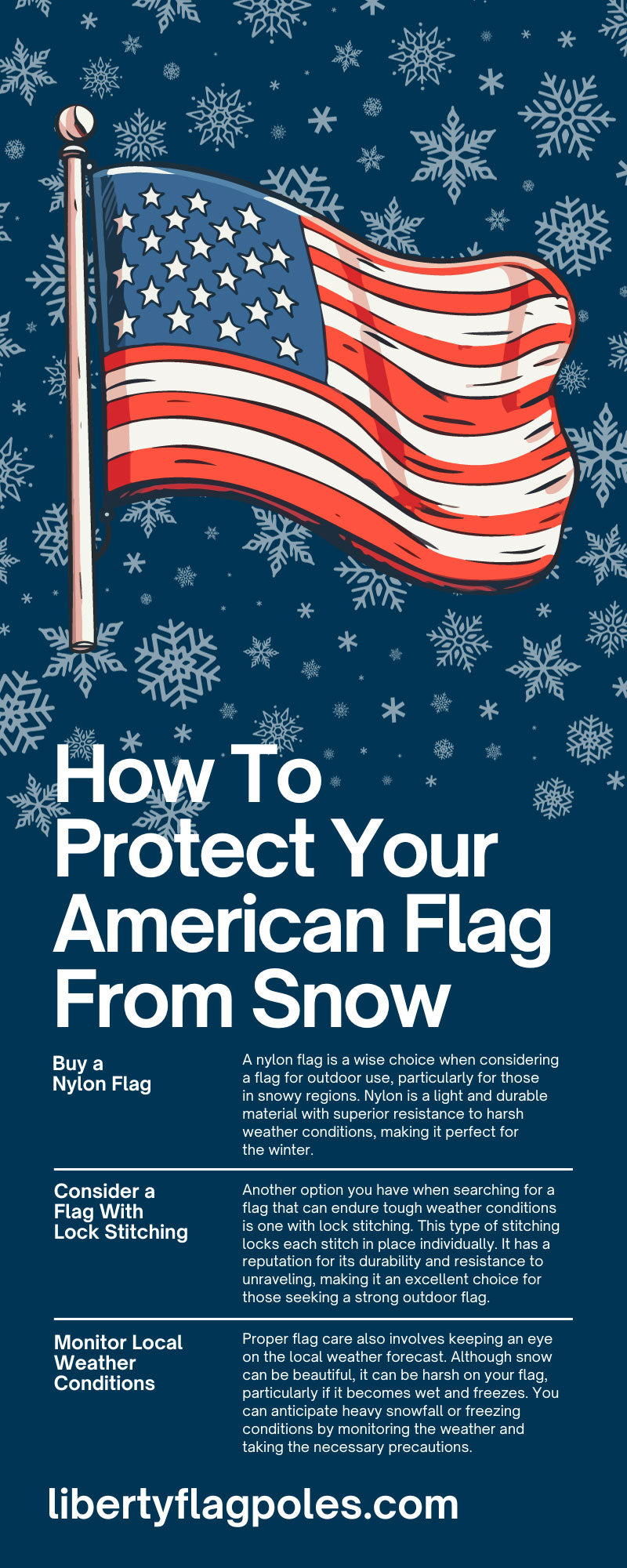 How To Protect Your American Flag From Snow