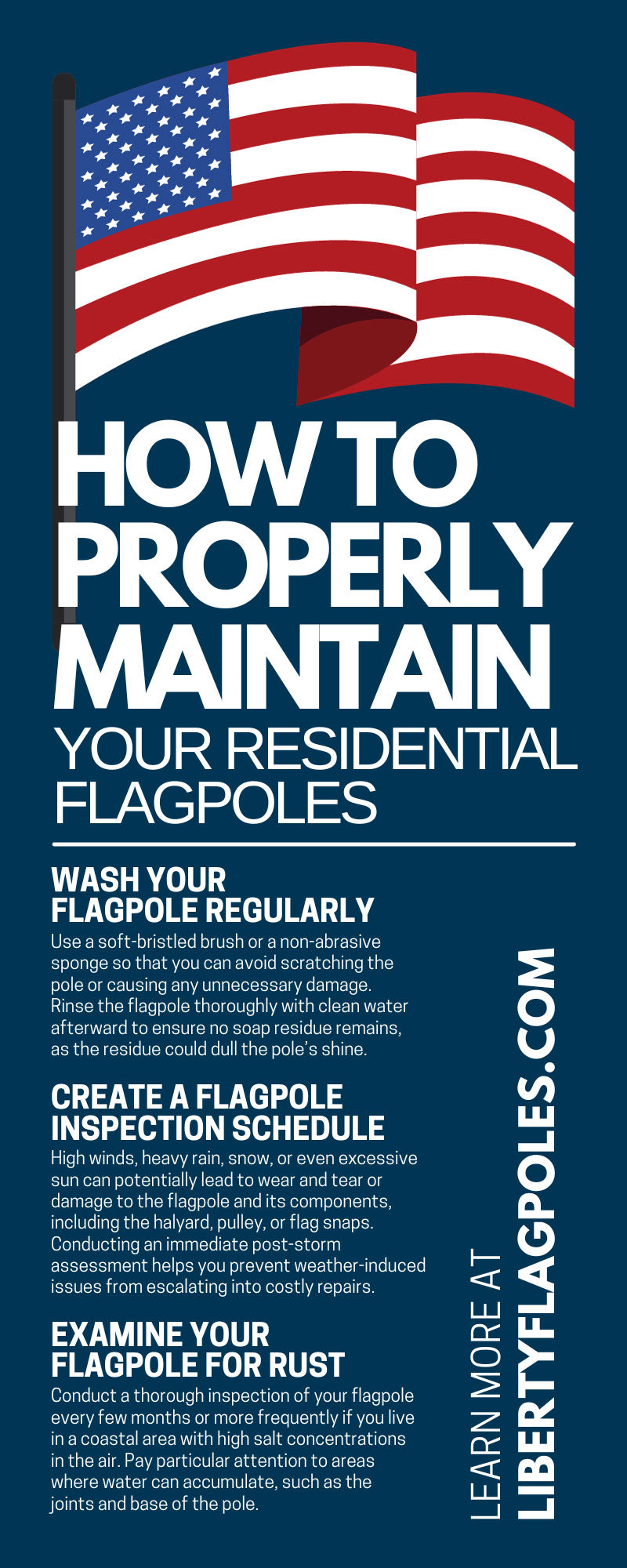 How To Properly Maintain Your Residential Flagpoles