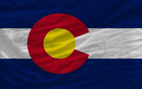colorado flag state nylon flags springs weeks lead supply limited cart