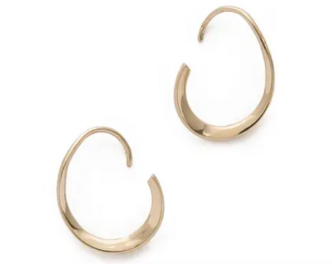 Jennie Kwon Loop Through Hoop Earrings