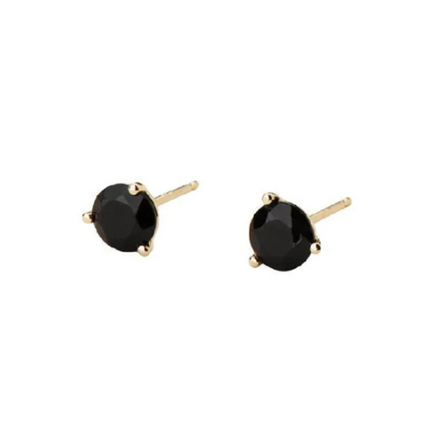 onyx round studs