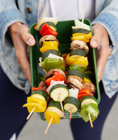 The best veggie kabob