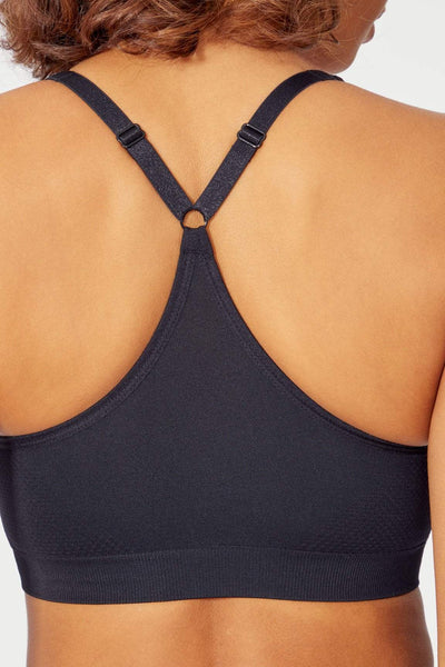 seamless molded cup sports bra