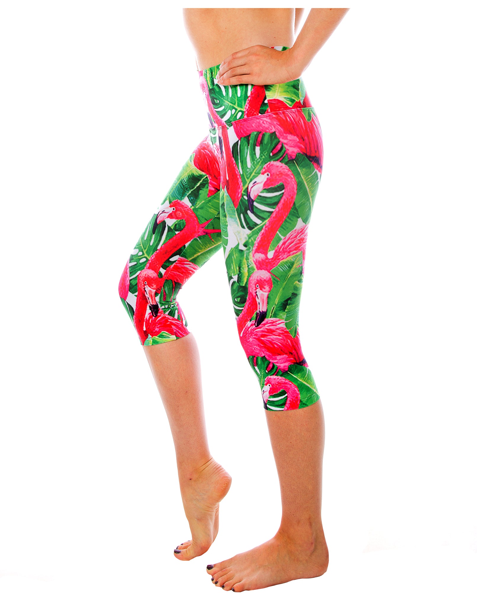 flamingo yoga pants