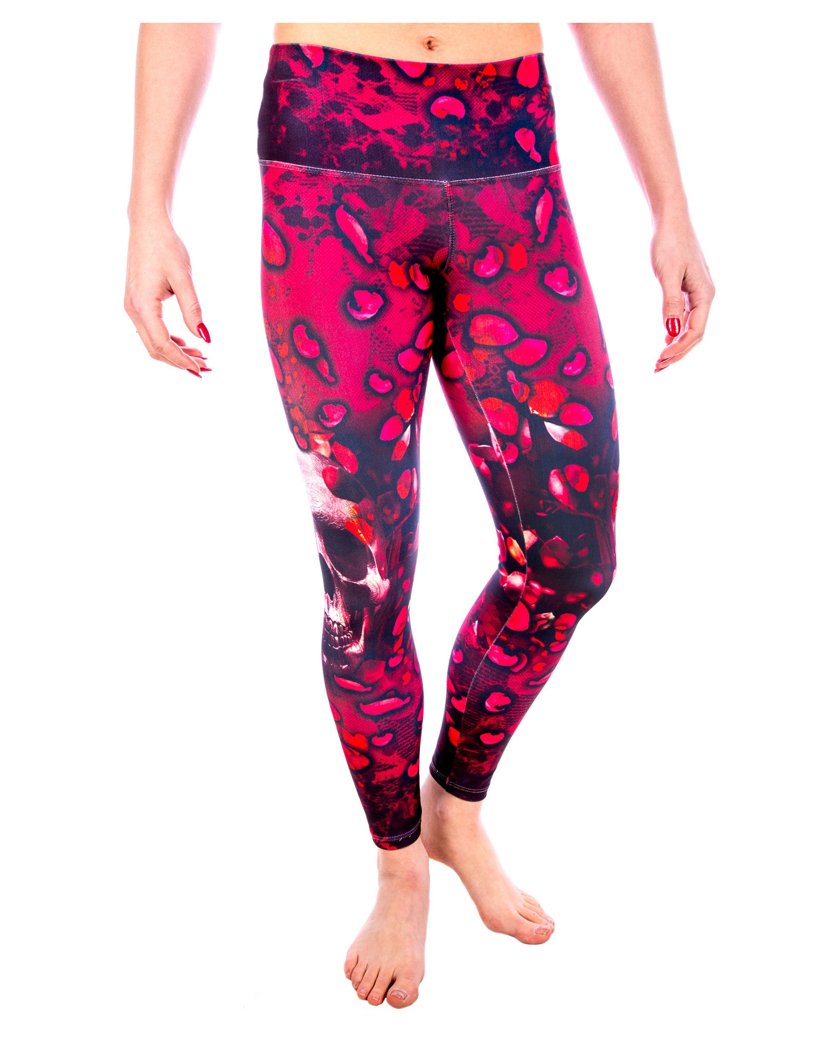 Simple Workout pants with skulls for Push Pull Legs