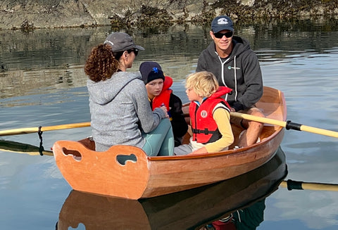 Wheelbarrow boat