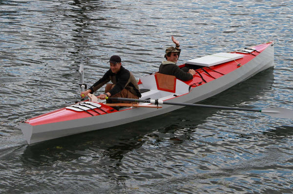 Rowboat with Cabin Built from Plans - RowCruiser - Angus ...