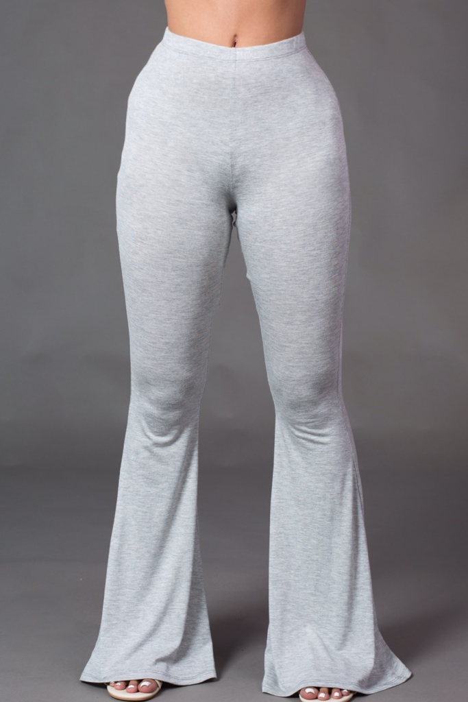 Grey Bell Bottom Pants | Pretty Savages