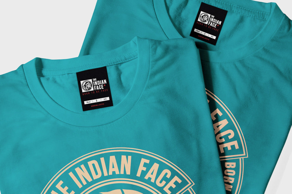 camiseta azul básica the indian face camiseta básica azul the indian face