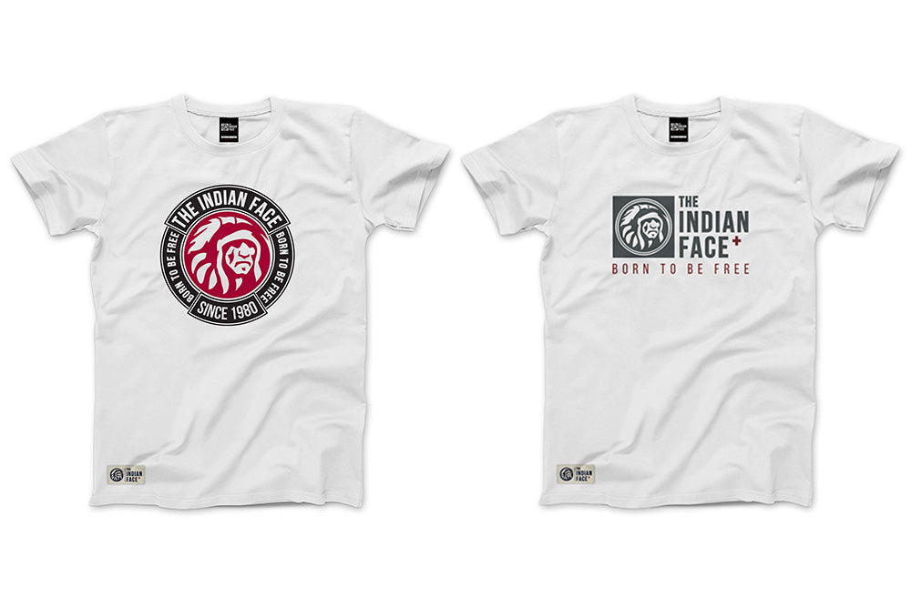 collection t-shirt blanc collection t-shirt blanc <tc>The Indian Face</tc>