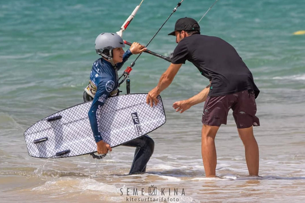 KITESURF TARIFA JAVIER LOPEZ THE INDIAN FACE