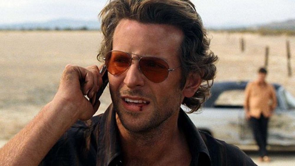 Bradley Cooper con gafas de sol