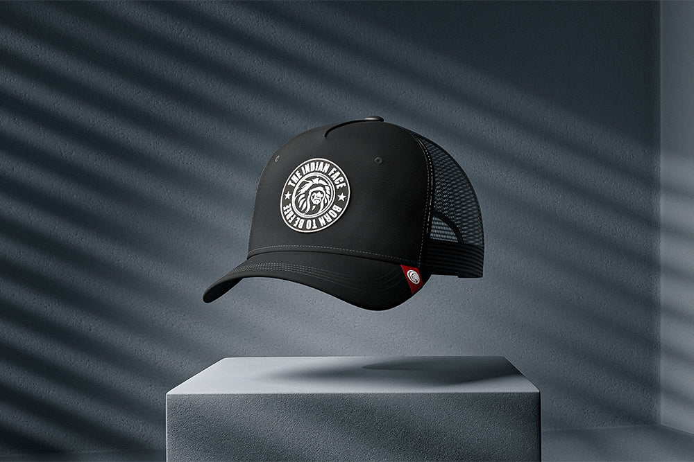 boy trucker cap <tc>born to be free</tc> icon <tc>The Indian Face</tc>