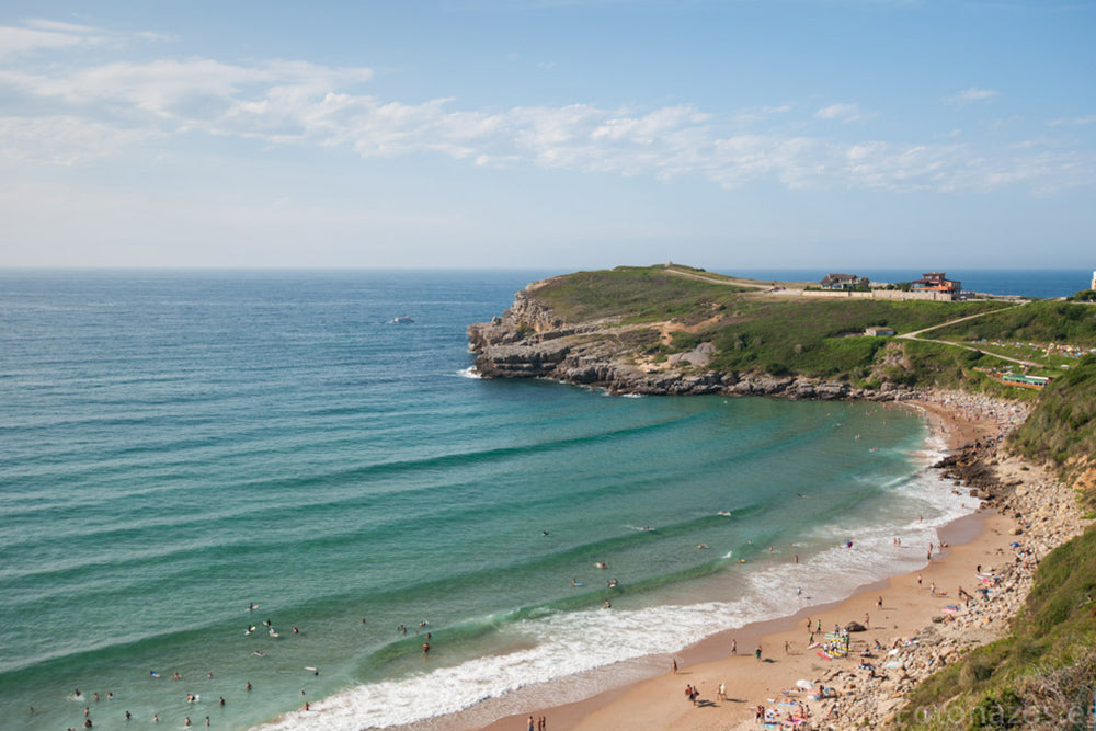 surf the indian face spots cantabria