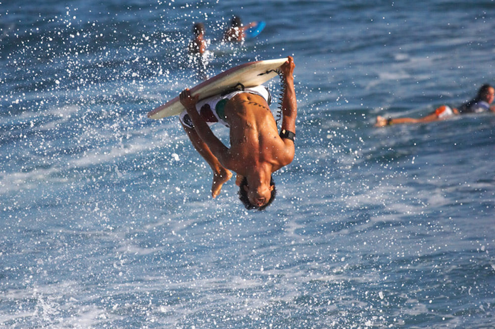 Backflip en Bodyboard