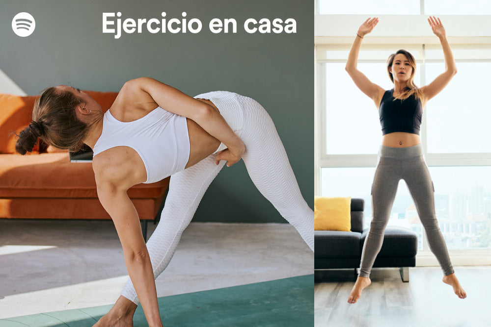 Ejercicio en Casa, Spotify- La mejor música para hacer deporte