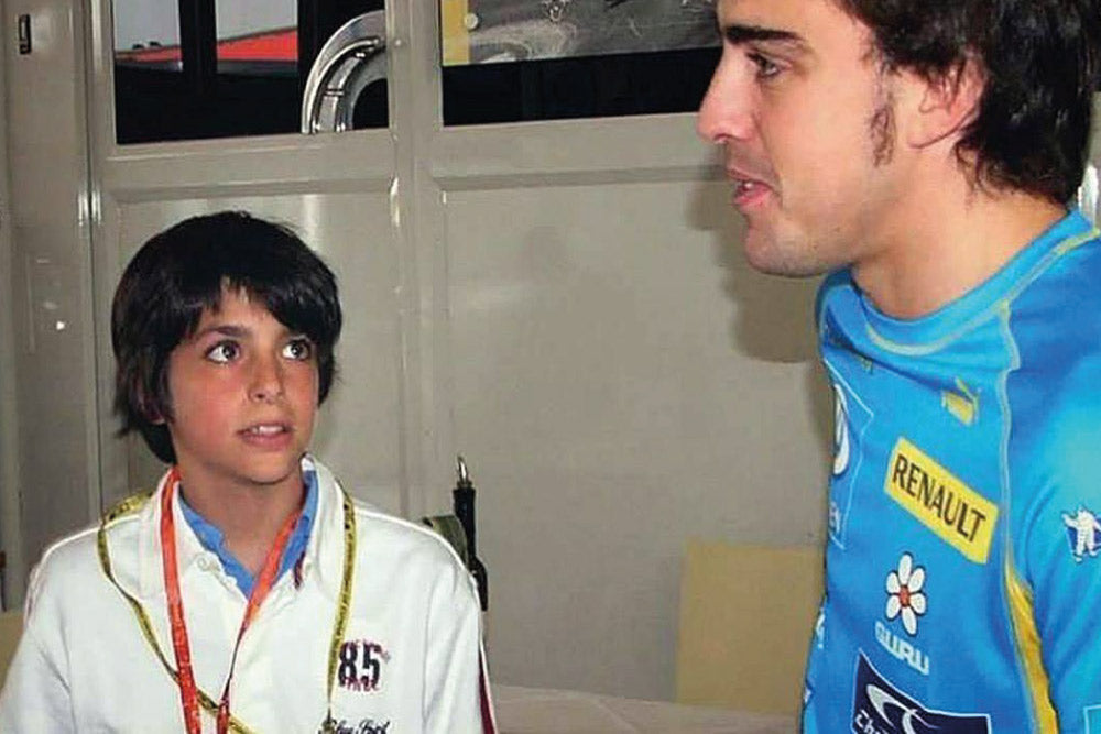 Carlos Sainz Jr. y Fernando Alonso