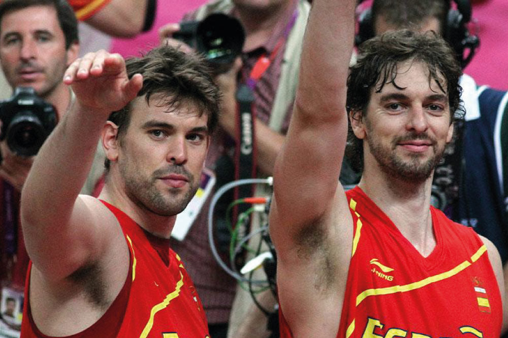 Pau Gasol y Marc Gasol