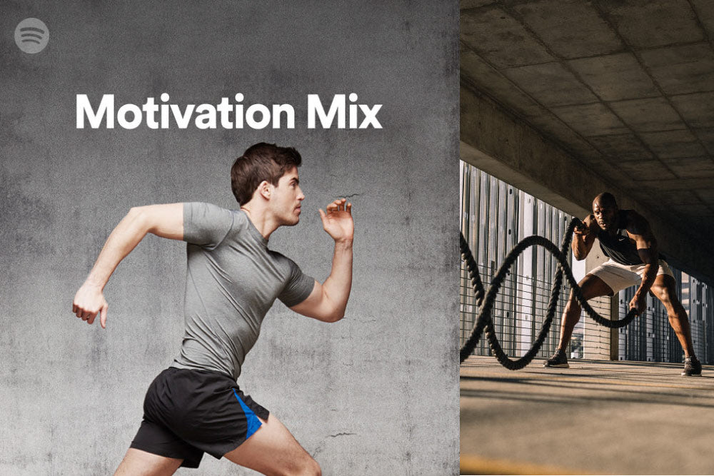 Motivation Mix. Spotify-La mejor música para hacer deporte