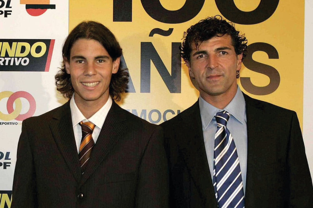 Miguel Ángel Nadal y Rafa Nadal
