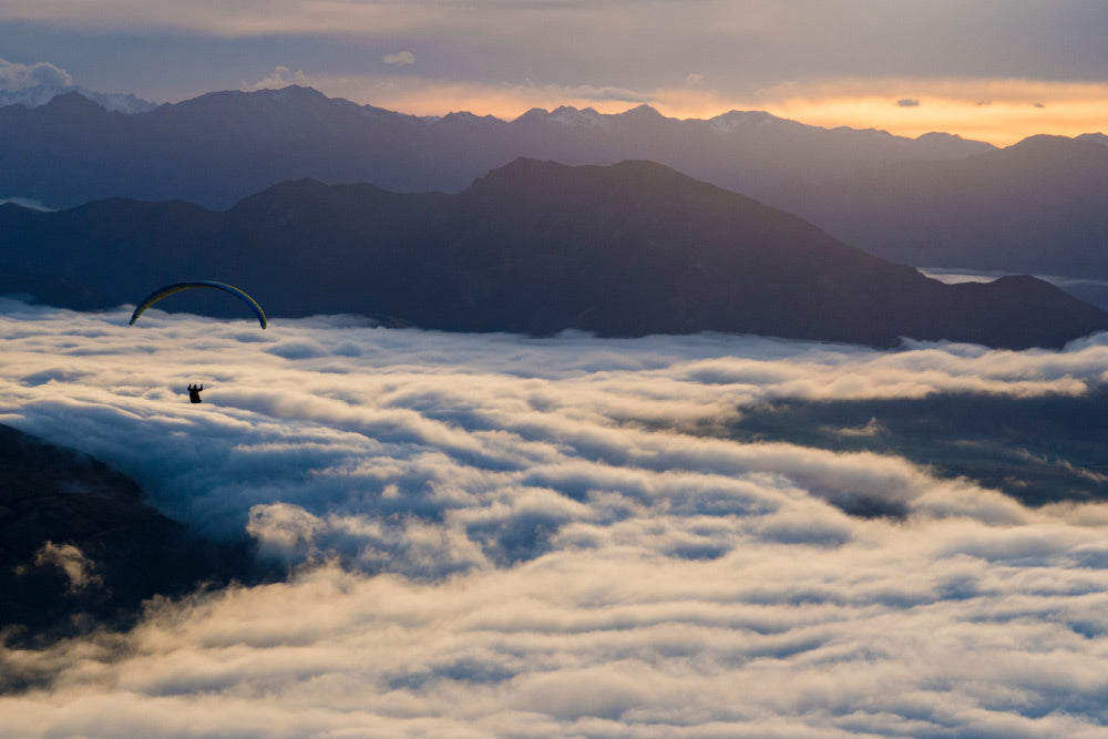 Adrenalina: Qué es y cómo afecta al cerebro durante y después de hacer deporte - parapente