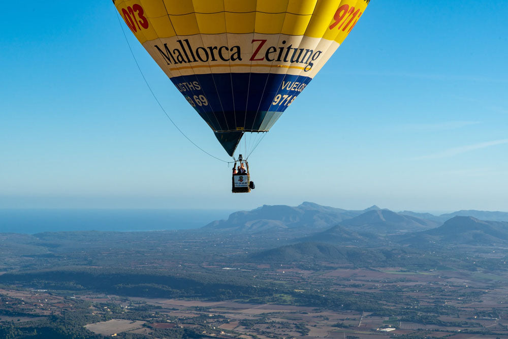 Volando en Globo sobre la isla de Mallorca