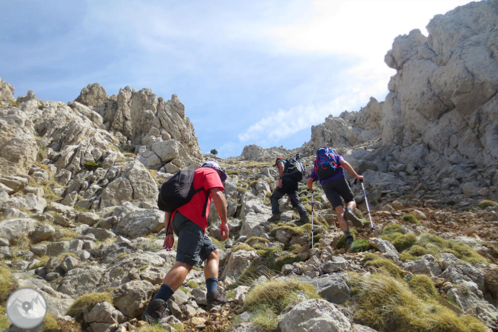 pedraforca escalada <tc>the indian face</tc>