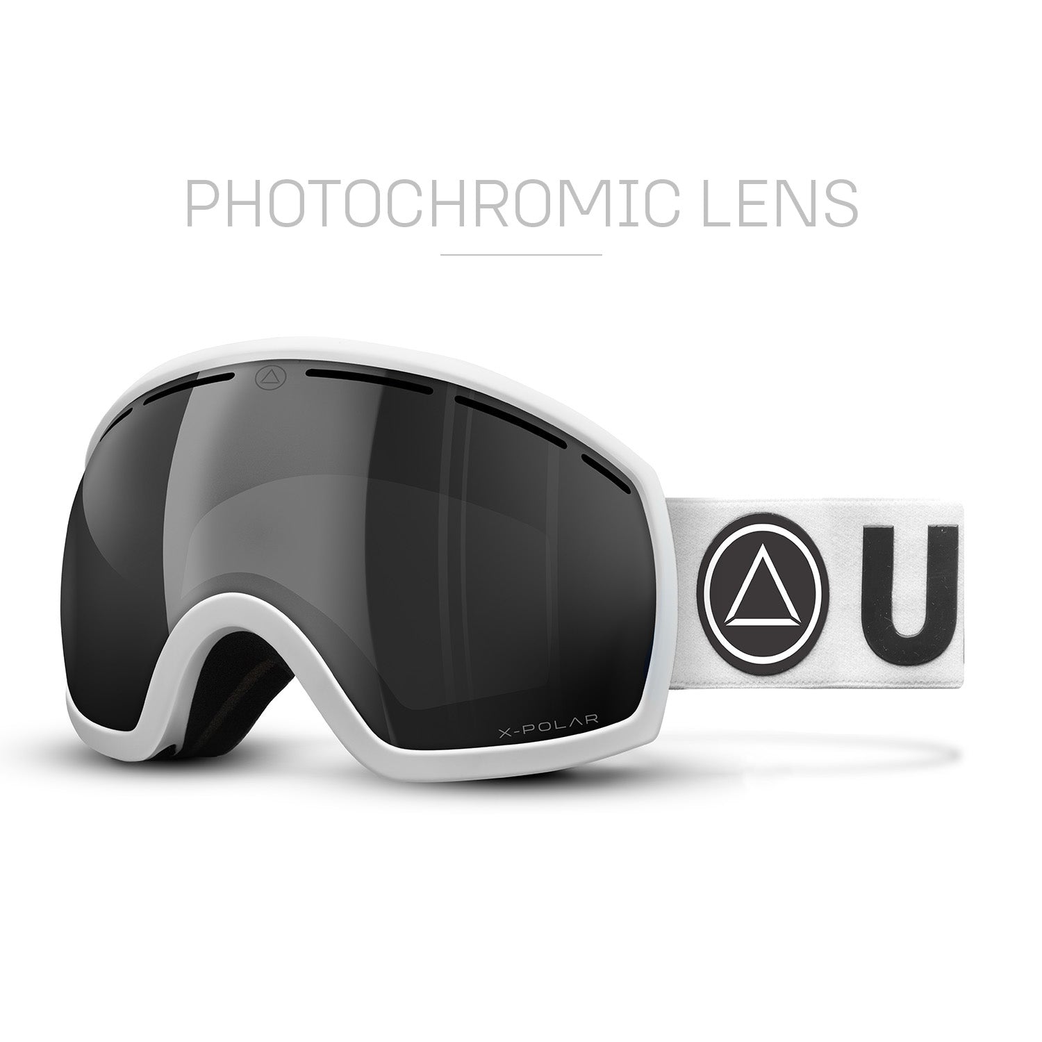 Gafas de esqui y Snowboard Fotocromaticas Vertical Blanca Uller para hombre y mujer