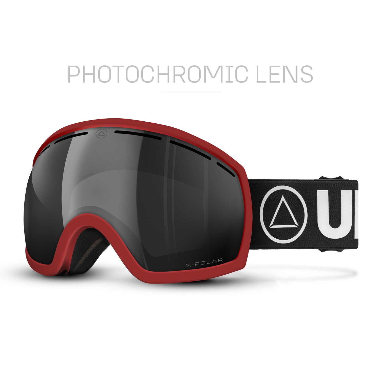 Gafas de esqui y Snowboard Fotocromaticas Vertical Rojo Uller para hombre y mujer