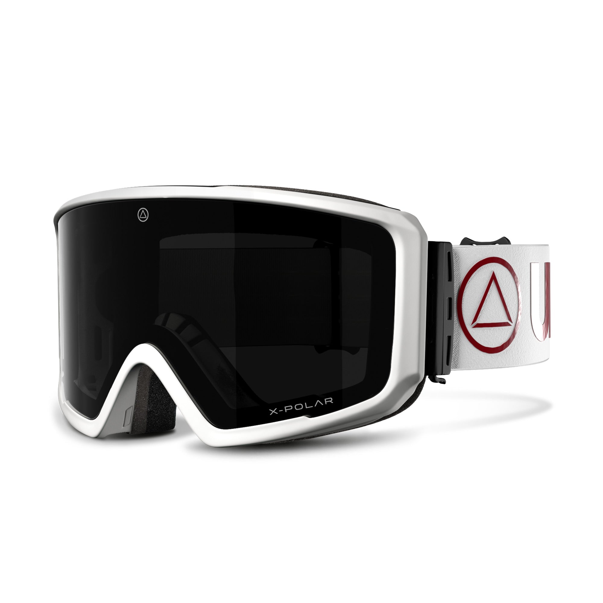 Gafas de esqui y Snowboard Uller The Wall Blanco para hombre y mujer con lentes magnéticas intercambiables