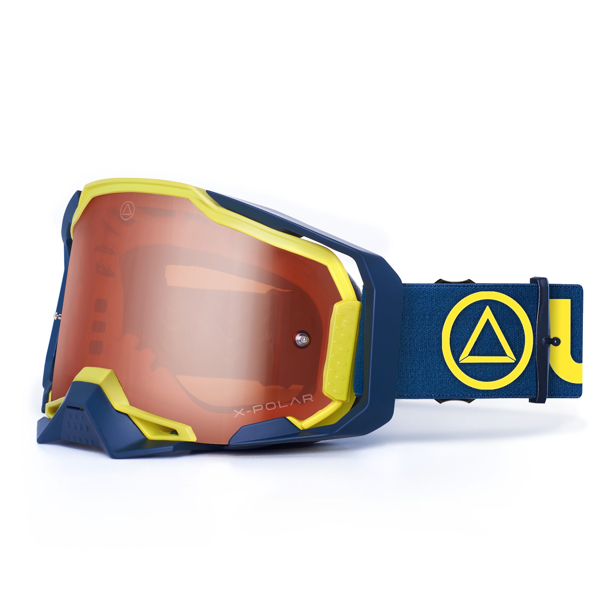 Gafas de Motocross y MTB Enduro Stone Amarillo y Azul para hombre y mujer