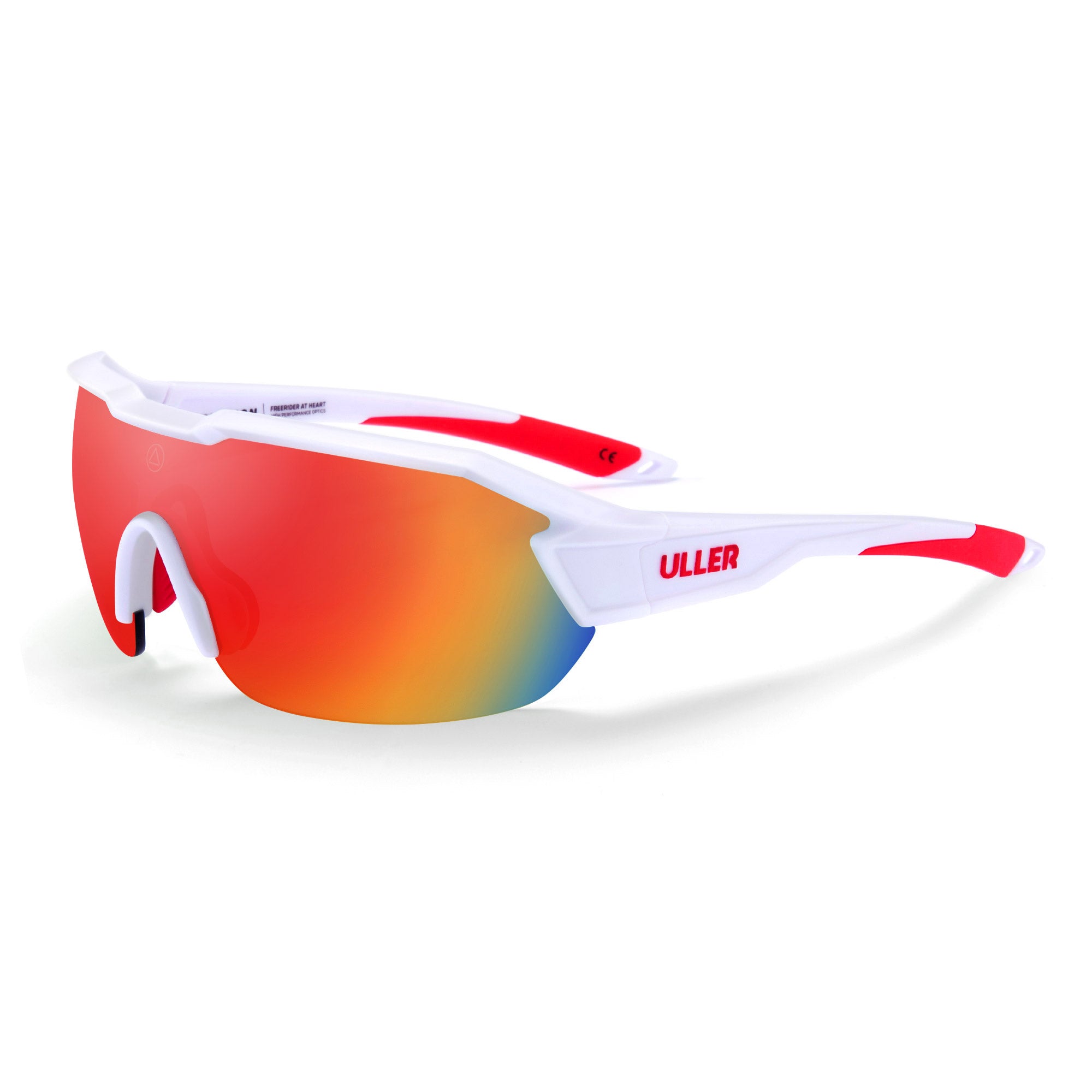 Gafas de Sol Deportivas para running y cliclismo Uller Clarion Blanco para hombre y mujer