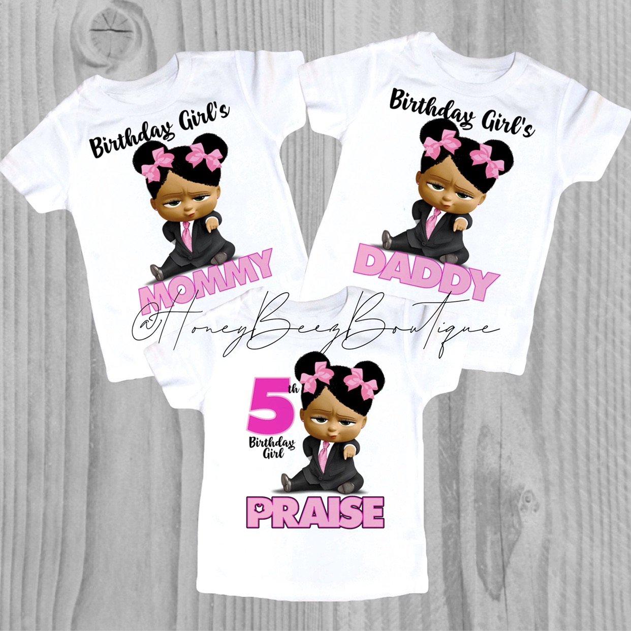 girl boss baby shirt