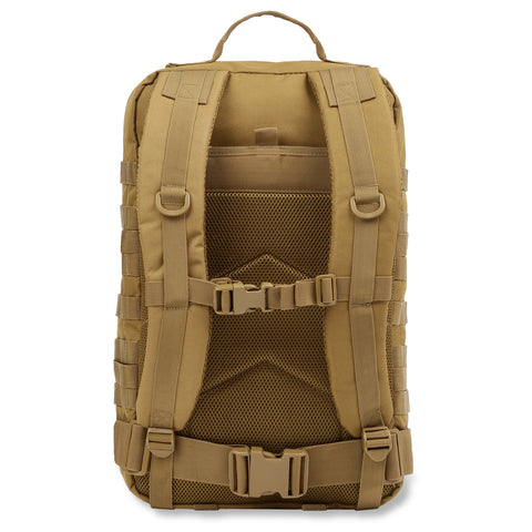 Army Coyote Tan ASSAULT PACK Tactical Military Style Backpack w/ Molle webbing