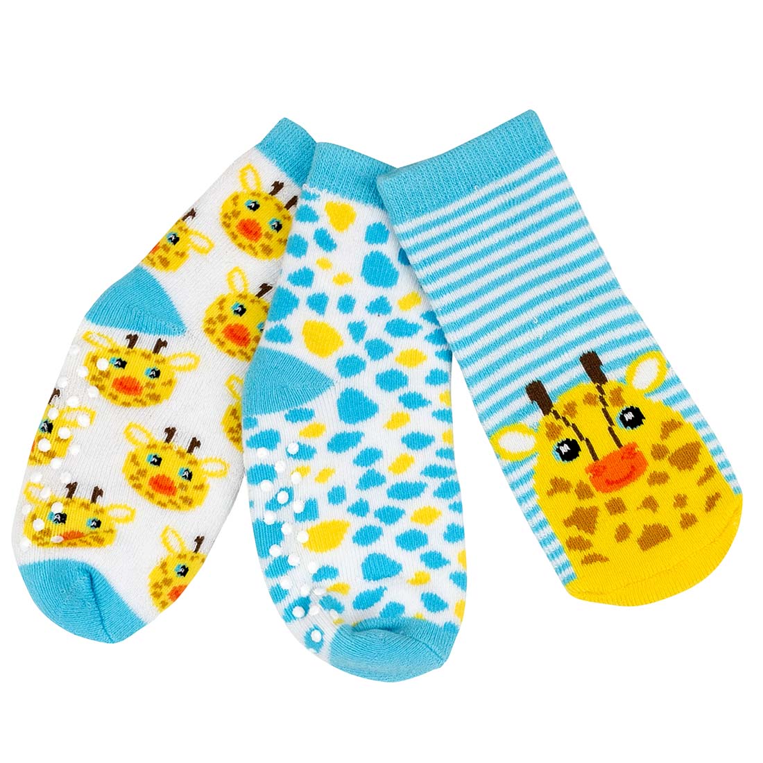 Baby/Kids Bamboo Grip Socks - Dragon