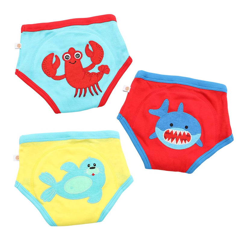 Baby Shark Handcraft Boys' Toddler 7pk or 3pk Potty Training Pant 3-pack  Size for sale online