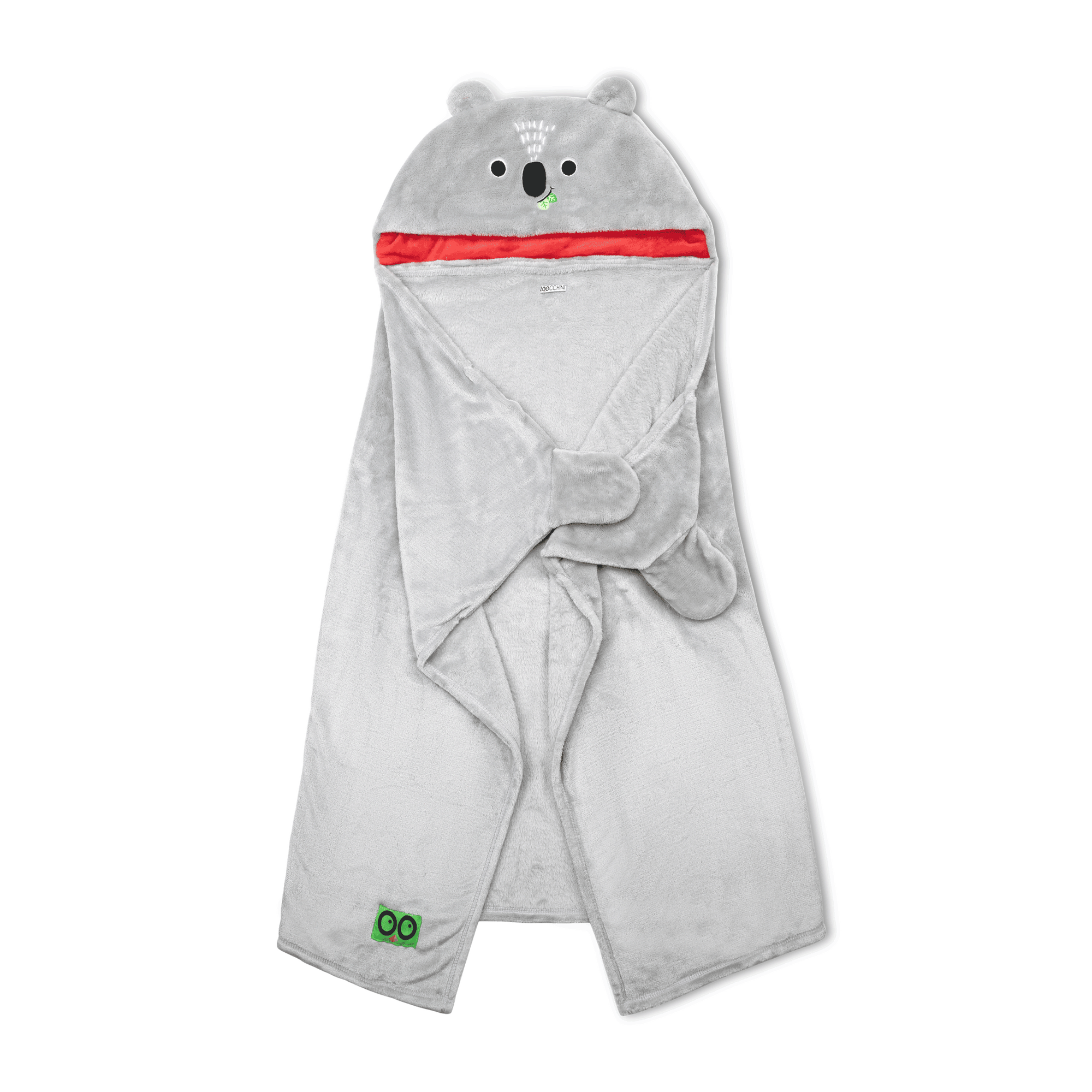 ZOOCCHINI Toddler Kids Animal Hooded Blanket Kai The Koala