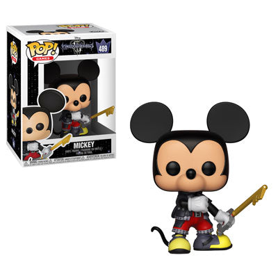 Funko Pop Kingdom Hearts Iii Mickey Yellow Dog Discs