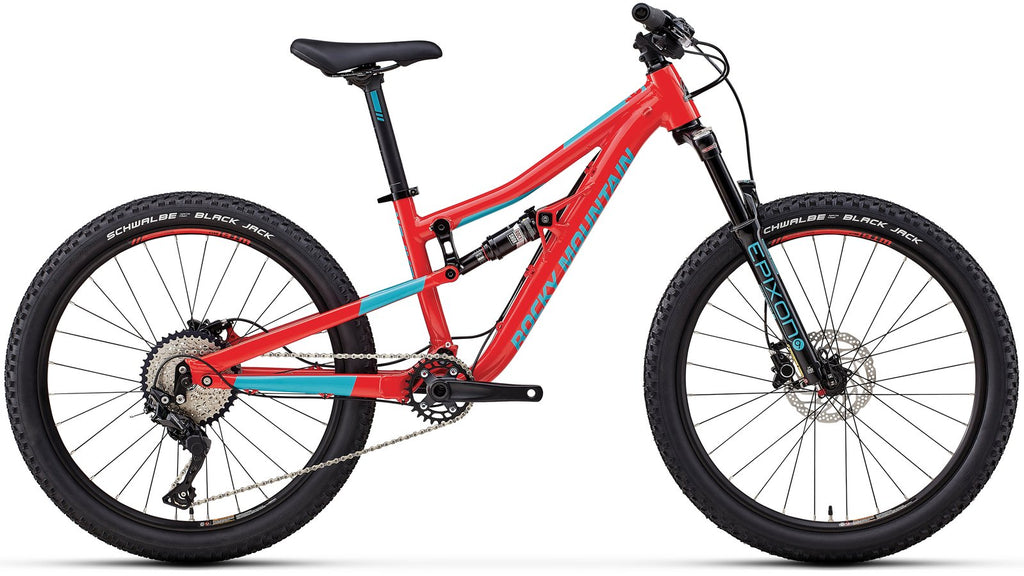 full suspension youth mountain bike