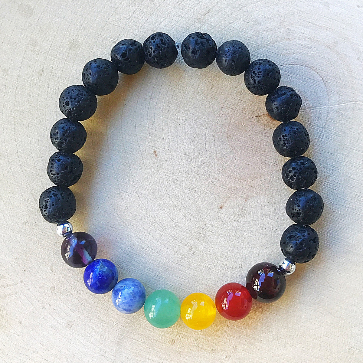 Lava Rainbow Bracelet