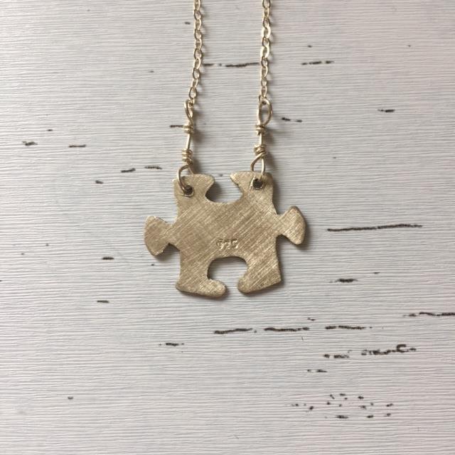 Puzzle Collection - Sterling Silver Necklace
