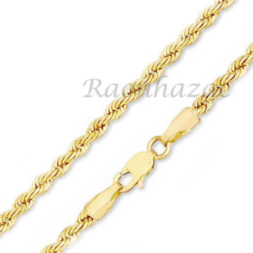 LARGE KING COBRA ROPE CHAIN DIAMOND CUT 30" CUBAN CHAIN NECKLACE SET 56