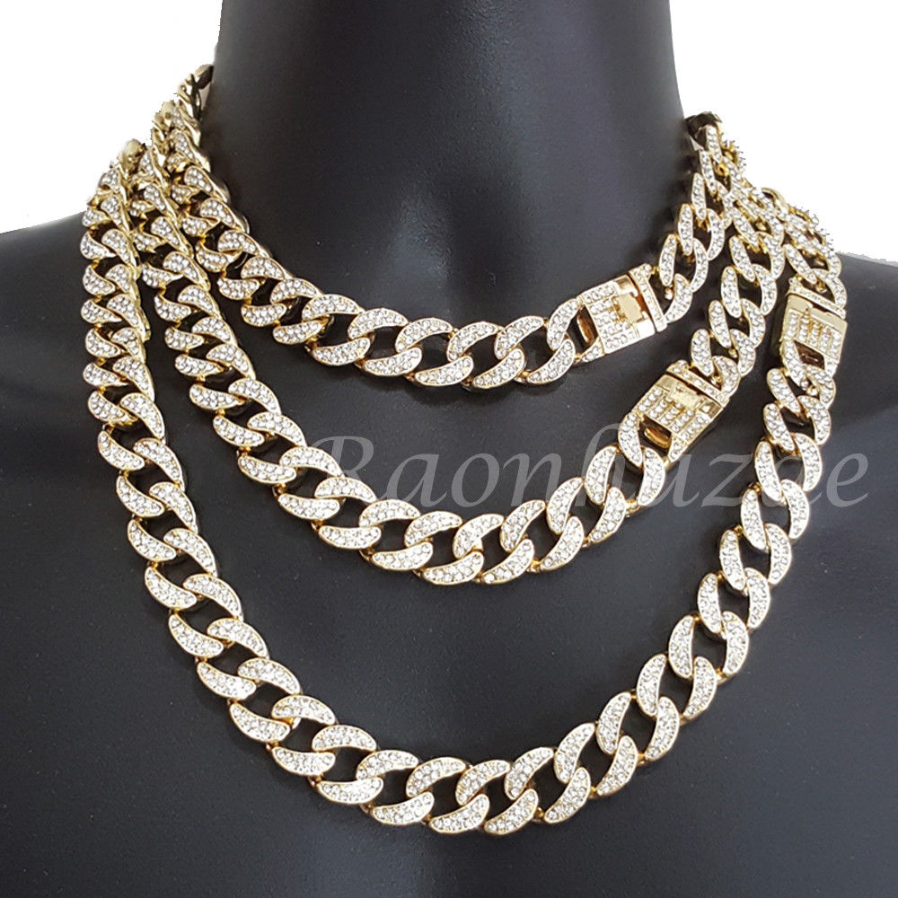 cuban link choker 14k