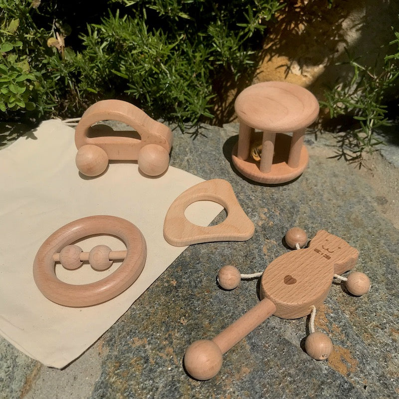 wooden newborn toys